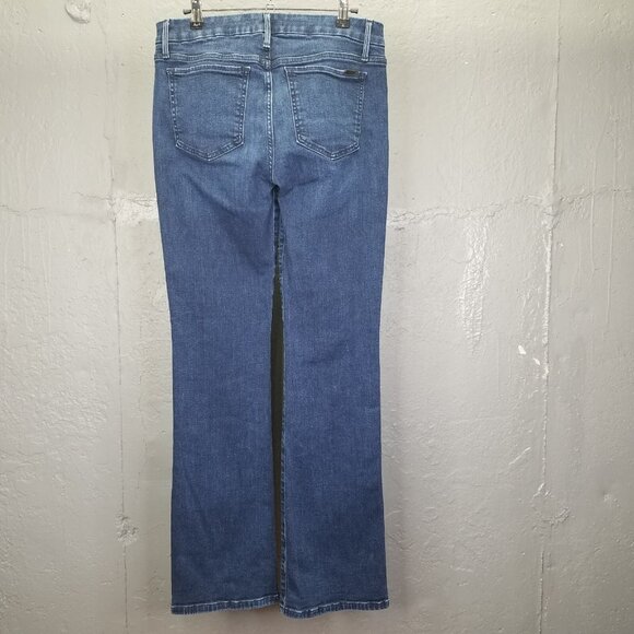 Joe's Jeans Women's Sz 30 The Icon Mid Rise Bootcut Marlana Dark Blue Wash Denim - Picture 9 of 16